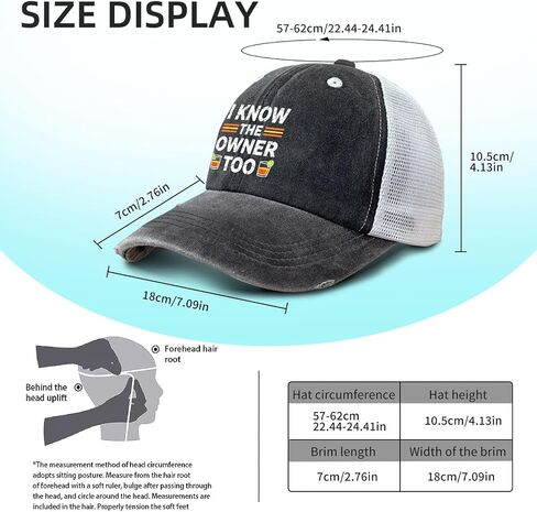 I Knows The Owner Too hat Outdoor Cap for Men in Kuwait