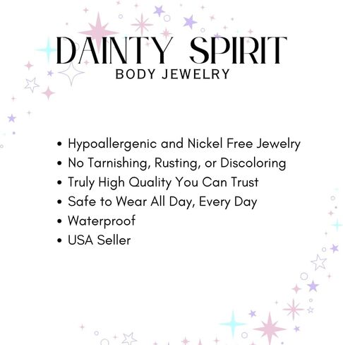 Titanium Floating Belly Button Navel Piercing Ring, 14g Waterproof Curved Barbell Cubic Zirconia Gemstone Top, ASTM F 136, Clear CZ in Saudi Arabia