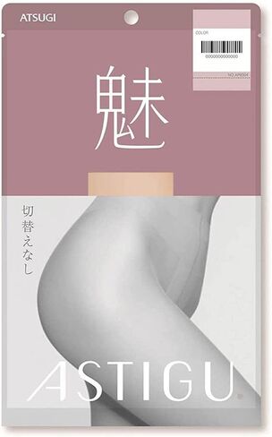 Atsugi Astigu Stocking Miseru All Through Size L - LL - 378 Baby Beige (Harajuku Culture Pack) in Saudi Arabia