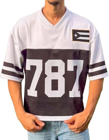 90s Streetwear 2000s Clothes Y2k Baggy Short Sleeve Top Mexico Oversized Cute Summer Jersey Shirt Graphic Tee Women Men in Saudi Arabia