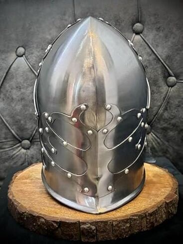 خوذة Faramir’s Gondor – درع خيالي مستوحى من LOTR | خوذة زي LARP SCA يمكن ارتداؤها لحفلات الهالوين. in Kuwait