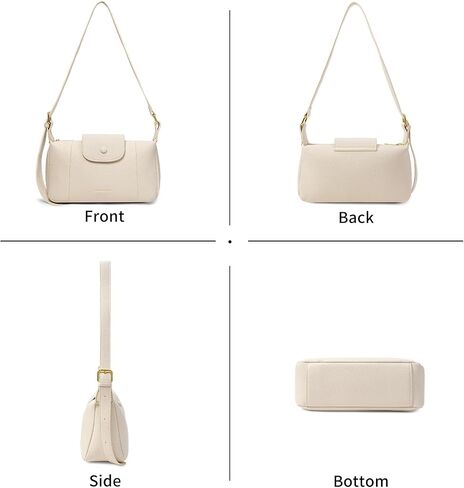 FALAN MULE Shoudler Bag for women Small Vegan Leather Crossbody Purse Cute Hobo Handbag Trendy Underarm Purse in Saudi Arabia