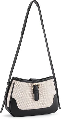 FALAN MULE Shoudler Bag for women Small Vegan Leather Crossbody Purse Cute Hobo Handbag Trendy Underarm Purse in Saudi Arabia