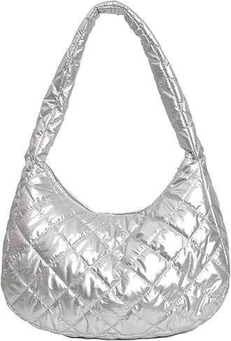 Puffer Tote Bag for Women Large Quilted Crossbody Shoulder Bag Lightweight Padding Hobo Bag in Saudi Arabia