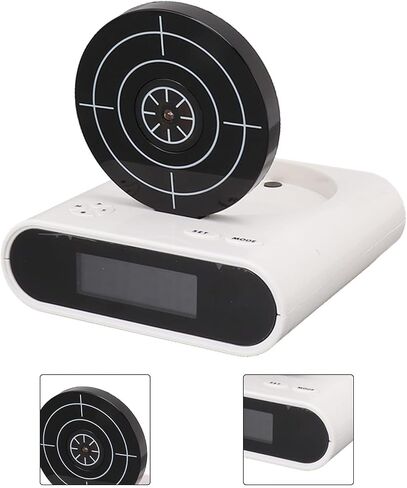 ساعة منبه بندقية JTLB - ساعة منبه رقمية للهدف - ساعة منبه للأداة مثيرة للاهتمام، شاشة LED مثيرة للاهتمام، تخصيص نغمات الرنين الحديثة، ساعة منبه الهدف 5 فولت in Kuwait