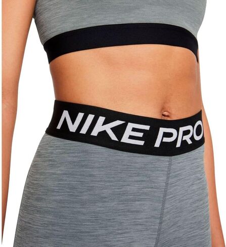 Nike Womens 365 Mid Rise Tight Crop Leggings رمادي | أسود كبير in Kuwait