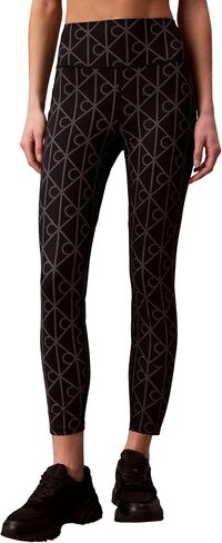 Calvin Klein Women's Icon Sport Printed High Rise 7/8 Leggings in Kuwait