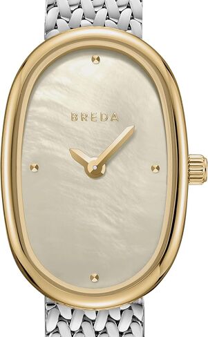 Breda 'Jane Tethered' Two Tone Gold and Metal Mesh Watch, 18MM in Saudi Arabia