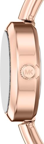 Michael Kors Women's Maude Three-Hand Rose Gold-Tone Stainless Steel Watch (Model: MK7594) in Saudi Arabia