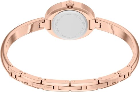 Michael Kors Women's Maude Three-Hand Rose Gold-Tone Stainless Steel Watch (Model: MK7594) in Saudi Arabia