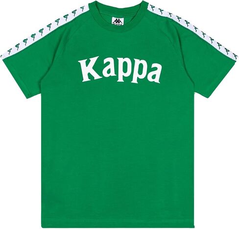 Men's Green T-Shirt with Printed Logo | Kappa USA in Kuwait