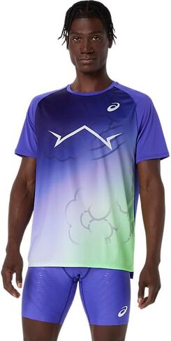 ASICS Men's Light Knit Short Sleeve TOP Track & Field Apparel in Kuwait