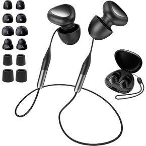 Reusable Ear Plugs for Sleeping & Concerts with Magnetic Cord – 45dB Noise Reduction, Ultra-Comfy Silicone & Foam Tips, Anti-Loss Design, 6 Pairs for Travel, Focus & Hearing Protection in Saudi Arabia