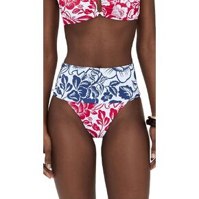 FARM Rio Women's Cashew and Birds High Waist Full Bikini Bottoms in Saudi Arabia