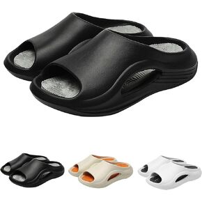 Orthopedic Sandals For Women And Men, Cloud Slides Arch Support Summer Recovery Slides Orthotic Pain Relief Pillow Soft Lightweight Cozy Thick Sole Slip On Plantar Fasciitis Slippers in Saudi Arabia