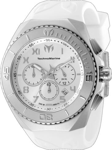 TechnoMarine Manta Men 48.00mm Stainless Steel Steel Silver dial VD53 Quartz in Kuwait