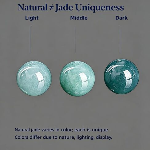 SOOWOOT Fengshui Wealth Green Real Jade Bracelet for Women, Authentic Jade Lucky Bracelet to Attract Good Luck and Wealth, Classic Fengshui Jewelry for Women Daily Wear & Gift in Saudi Arabia