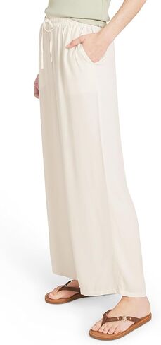 Billabong Women's Premium Quality Rayon High Waisted Wide Leg Beach Pants in Kuwait