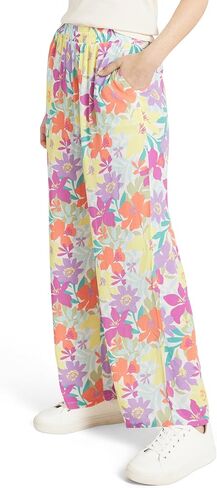 Billabong Women's Premium Quality Rayon High Waisted Wide Leg Beach Pants in Kuwait