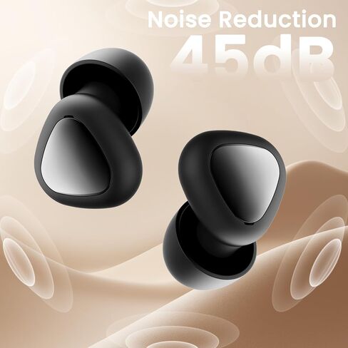 Reusable Ear Plugs for Sleeping & Concerts with Magnetic Cord – 45dB Noise Reduction, Ultra-Comfy Silicone & Foam Tips, Anti-Loss Design, 6 Pairs for Travel, Focus & Hearing Protection in Saudi Arabia
