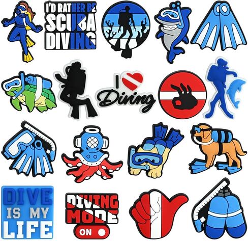 Shoe Charms for Unisex Teens, Different Cute Shoe Decoration Accessories, Fun Snap-On Charms for Men Women in Kuwait