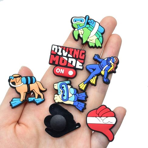 Shoe Charms for Unisex Teens, Different Cute Shoe Decoration Accessories, Fun Snap-On Charms for Men Women in Kuwait