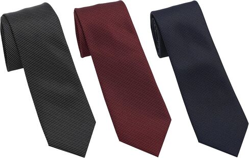 DKNY Men's Pin Dot Necktie | Slim 2.75" | Classic Micro Dot Dress Ties for Business, Weddings & Formal Occasions in Saudi Arabia