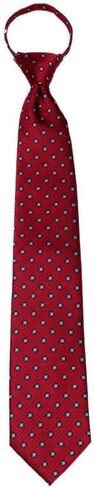 Basilio XL-ZIP-12808 - Mens XL Zipper pre made Pattern Extra Long Zipper Designer Necktie in Kuwait