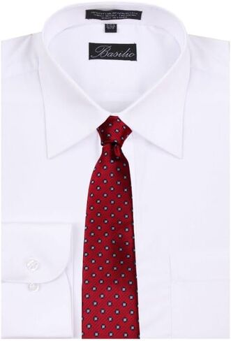 Basilio XL-ZIP-12808 - Mens XL Zipper pre made Pattern Extra Long Zipper Designer Necktie in Kuwait