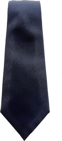 Emporio Armani Steel Blue Solid Textured Men's Tie – Made in Italy in Kuwait