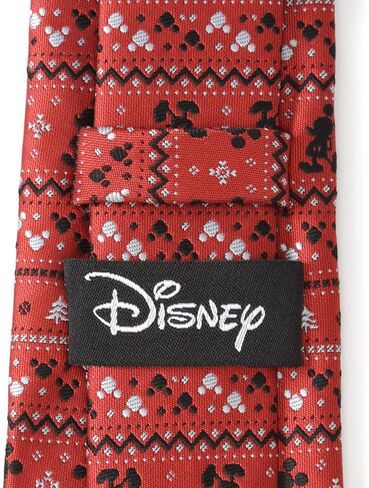 Cufflinks Inc. Mickey Fair Isle Red Men's Tie in Kuwait
