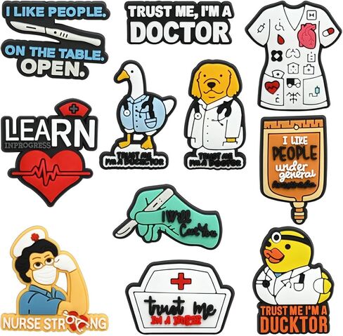 Shoe Charms for Unisex Teens, Different Cute Shoe Decoration Accessories, Fun Snap-On Charms for Men Women in Kuwait