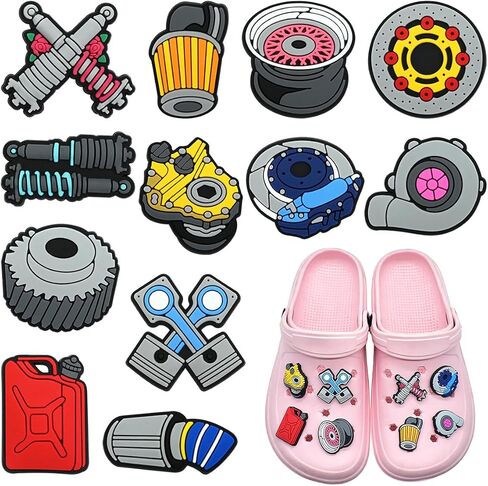 Shoe Charms for Unisex Teens, Different Cute Shoe Decoration Accessories, Fun Snap-On Charms for Men Women in Kuwait