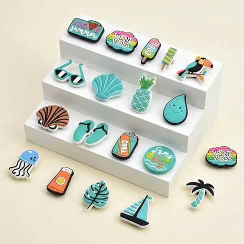 Shoe Charms for Unisex Teens, Different Cute Shoe Decoration Accessories, Fun Snap-On Charms for Men Women in Kuwait