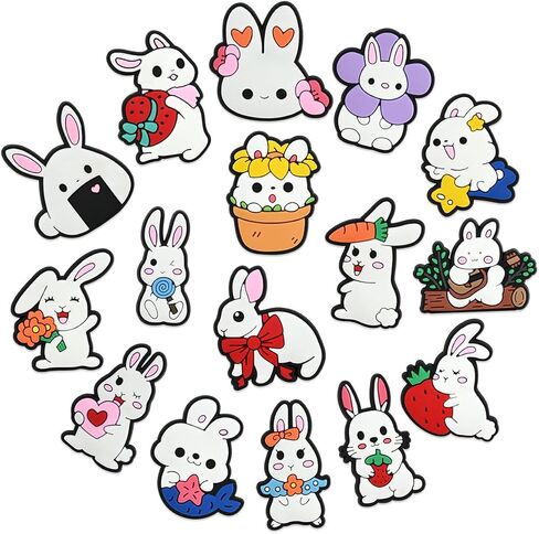 Shoe Charms for Unisex Teens, Different Cute Shoe Decoration Accessories, Fun Snap-On Charms for Men Women in Kuwait