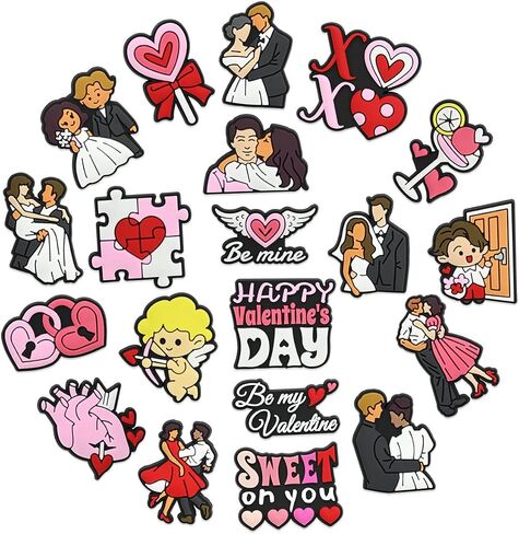 Shoe Charms for Unisex Teens, Different Cute Shoe Decoration Accessories, Fun Snap-On Charms for Men Women in Kuwait