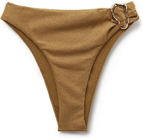 ملابس السباحة البرازيلية للسيدات من CALZEDONIA ذات الخصر العالي والجزء السفلي لامع ومتطور in Kuwait