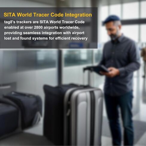 [Pack 2] tag8 South Africa Flag Smart Luggage tag |Trendy Luggage tag ID Identification | Suitcase Tag | Fashionable Digital Name tag | Airline Compliant, SITA World Tracer Code Enabled | Gift idea in Saudi Arabia