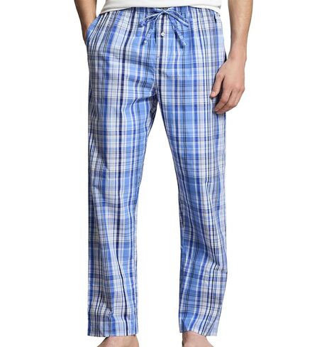 بنطلون بولو رالف لورين رجالي منسوج من PJ منقوش مقاس X-Large in Kuwait