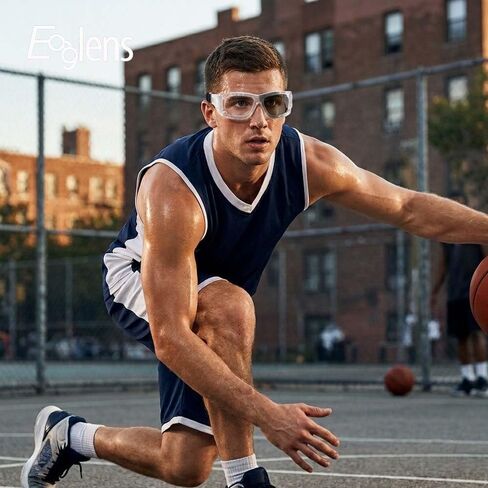 photochromic frame and lens Basketball Dribbling Glasses Sports Protective Eyewear Goggles for Men Women in Saudi Arabia