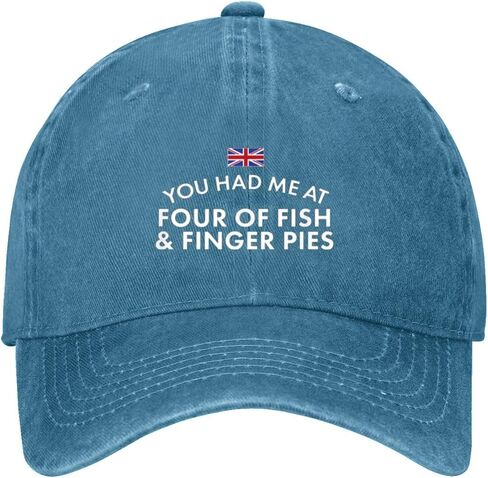 You HAD ME AT Four of Fish & Finger PIES Hats for Her Funny Washed Distressed in Kuwait