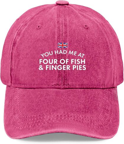 You HAD ME AT Four of Fish & Finger PIES Hats for Her Funny Washed Distressed in Kuwait