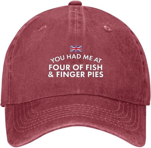 You HAD ME AT Four of Fish & Finger PIES Hats for Her Funny Washed Distressed in Kuwait