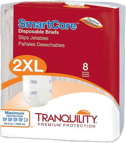 Principle Business Enterprises - 2312 - Tranquility SmartCore Brief Medium 32" - 44", White in Kuwait