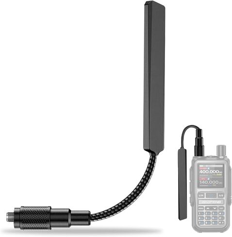 ABBREE SMA-Female Ham Radios Long Range Gooseneck Antenna VHF/UHF 144/430MHz Foldable Tactical Antenna Whip for Baofeng UV-5R,BF-F8H PRO,5RM,K5PLUS,AR-152,UV-21R,UV-25,Quansheng K6 UVK5(8) in Kuwait