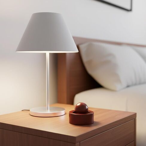 Walnut Wood Passive Essential Oil Diffuser | Natural Walnut Wood, Passive Waterless Design, Compact Round Shape, Cordless and Portable, for Car, Desk, Office, or Travel in Kuwait