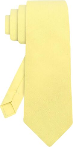 Cotton Ties for Men, Skinny Solid Color Mens Ties Self Tied Men's Neckties for Wedding Graduation Party Office Daily in Saudi Arabia