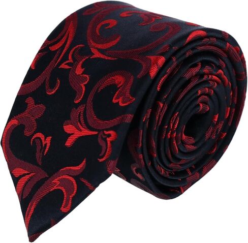 Trafalgar Men's Big & Tall Christian the Romantic Brocade Silk Necktie in Kuwait