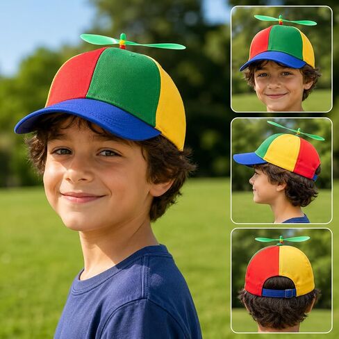 Funny Propeller Hat Baseball Cap: Fun Adult Helicopter Hats for Men, Novelty Crazy Hats for Adults with Spinning Blade in Saudi Arabia