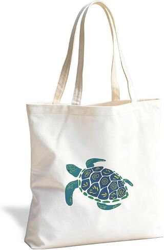 Funny Animal Canvas Tote Bag, Everyday Carryall for Shopping Work Library in Saudi Arabia